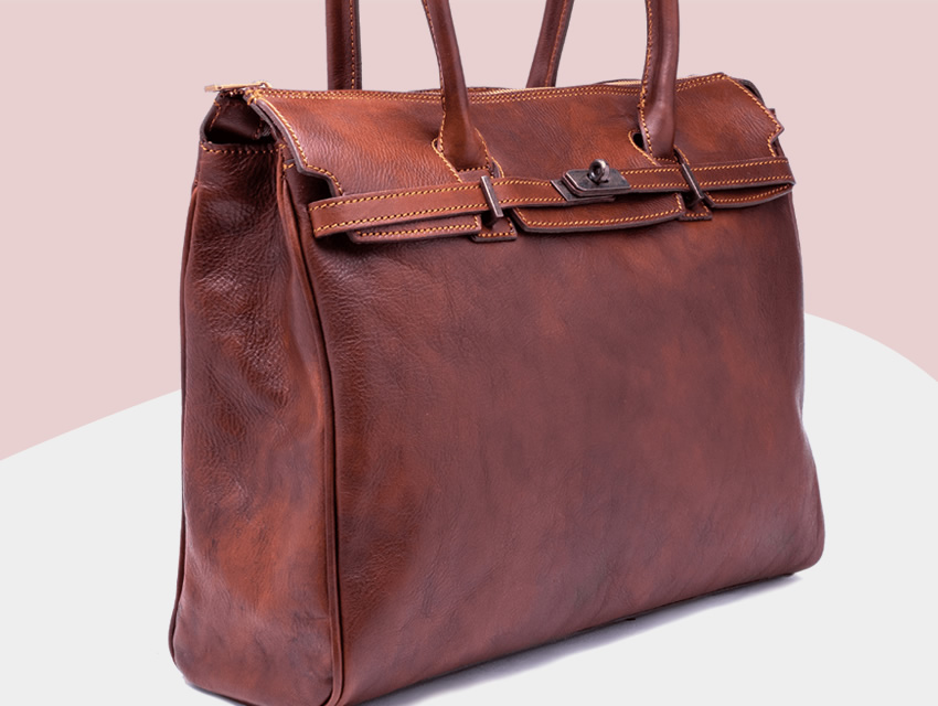 Luxury Italian leather women's handbags, Made in Italy