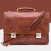 leather briefcase